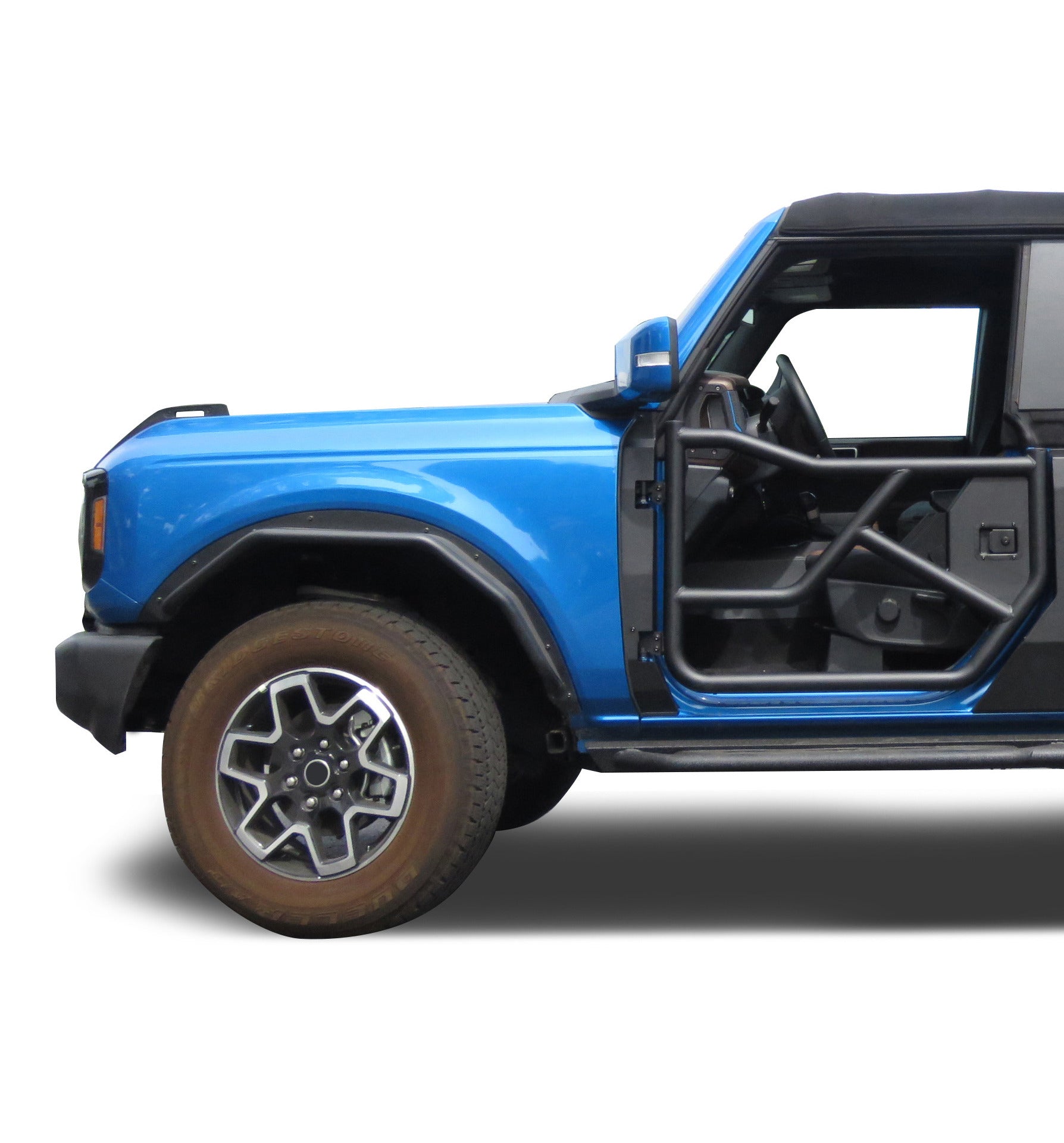 2021-2026 Ford Bronco Tubular Front Doors Tubular | Black Horse Off Road - Image 8
