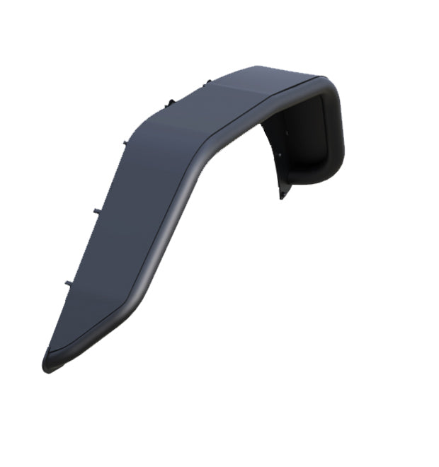 2020-2026 Jeep Gladiator Tubular Rear Fender Flares | Black Horse Off Road - Image 2