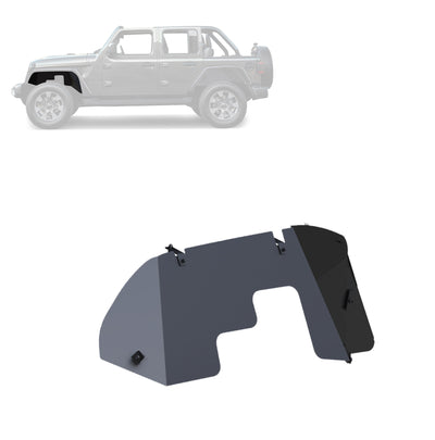 2018-2026 Jeep Gladiator Front Inner Fender Flares Liners | Black Horse Off Road - Image 1