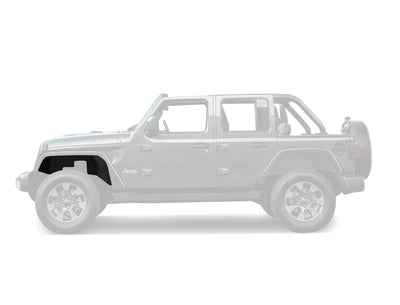 2018-2026 Jeep Gladiator Front Inner Fender Flares Liners | Black Horse Off Road - Image 2