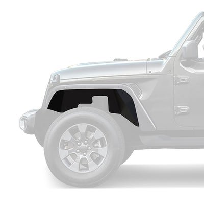 2018-2026 Jeep Gladiator Front Inner Fender Flares Liners | Black Horse Off Road - Image 4