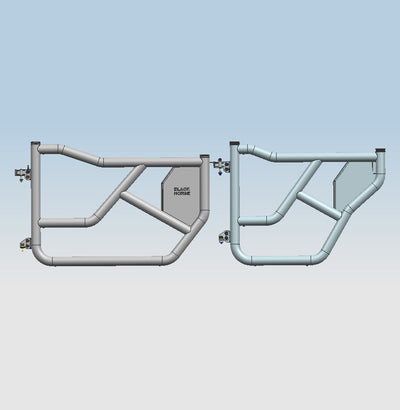 2021-2026 Ford Bronco Tubular Front & Rear Doors Tubular Full set Tubular Front & Rear Doors, 2nd Box: 35.82x29.13x16 inch | Black Horse Off Road - Image 5