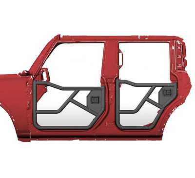 2021-2026 Ford Bronco Tubular Front & Rear Doors Tubular Full set Tubular Front & Rear Doors, 2nd Box: 35.82x29.13x16 inch | Black Horse Off Road - Image 7