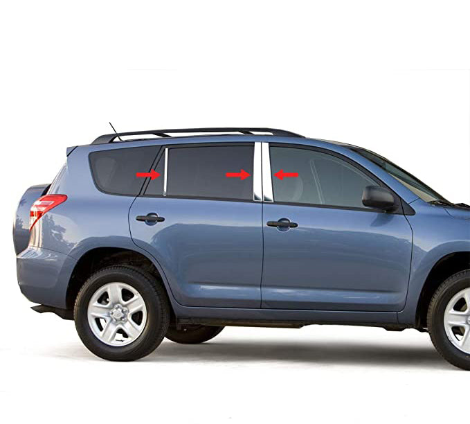 2013-2016 Toyota Rav4 Pillar Post Trims | Black Horse Off Road - Image 2