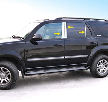 2001-2007 Toyota Sequoia Pillar Post Trims | Black Horse Off Road - Image 2