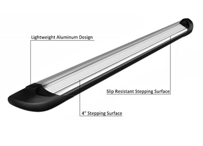 2022-2025 Ford Maverick Transporter Running Boards | Black Horse Off Road - Image 5
