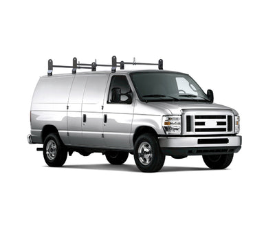 1999-2026 Econoline Ladder Rack | Black Horse Off Road - Image 2