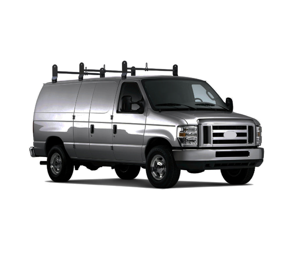 1999-2026 Econoline Ladder Rack | Black Horse Off Road - Image 3