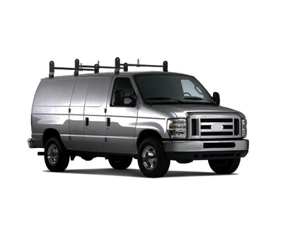 1999-2026 Econoline Ladder Rack | Black Horse Off Road - Image 3