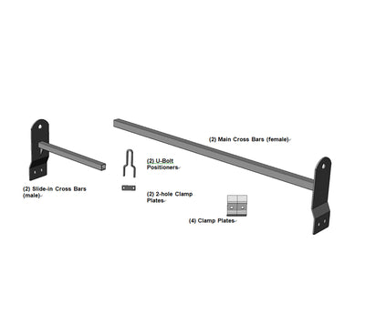 1999-2026 Econoline Ladder Rack | Black Horse Off Road - Image 5