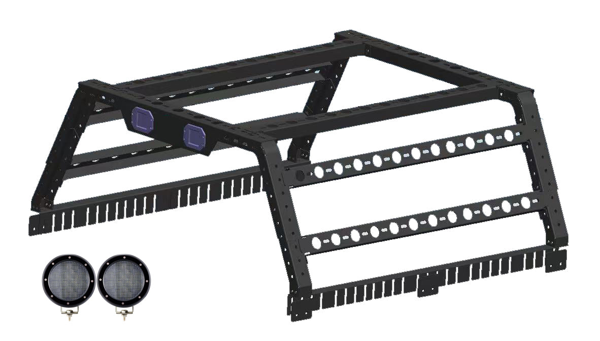 Traveler Overland Utility Bed Rack Kit | Black Horse Off Road - Image 2