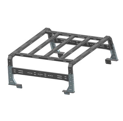 2020-2026 Jeep Gladiator Traveler Overland Utility Bed Rack | Black Horse Off Road - Image 1