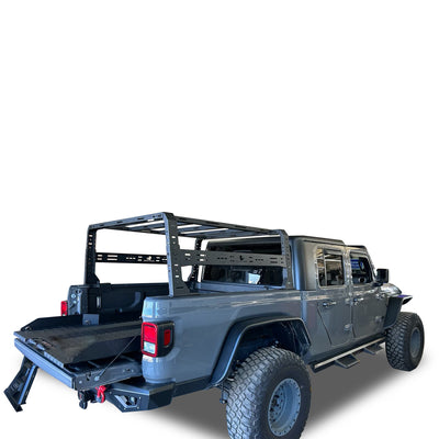 2020-2026 Jeep Gladiator Traveler Overland Utility Bed Rack | Black Horse Off Road - Image 6