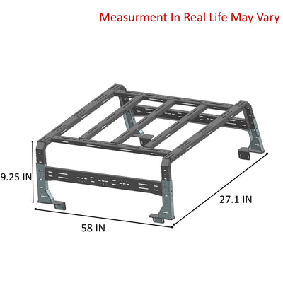 Traveler Overland Utility Bed Rack | Black Horse Off Road - Image 4