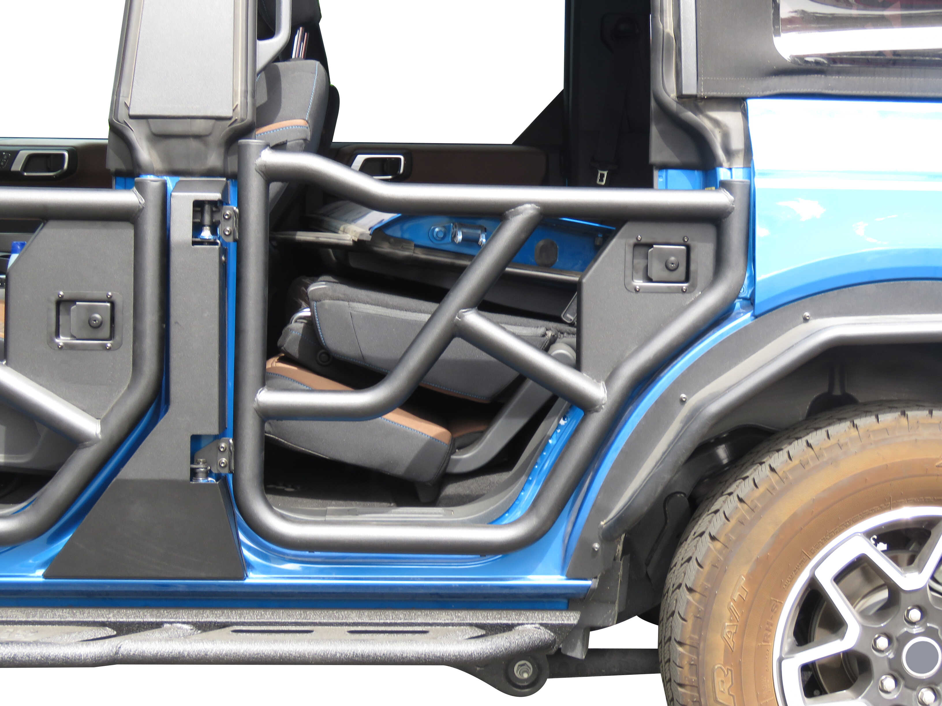 2021-2026 Ford Bronco Tubular Rear Doors Tubular | Black Horse Off Road - Image 10