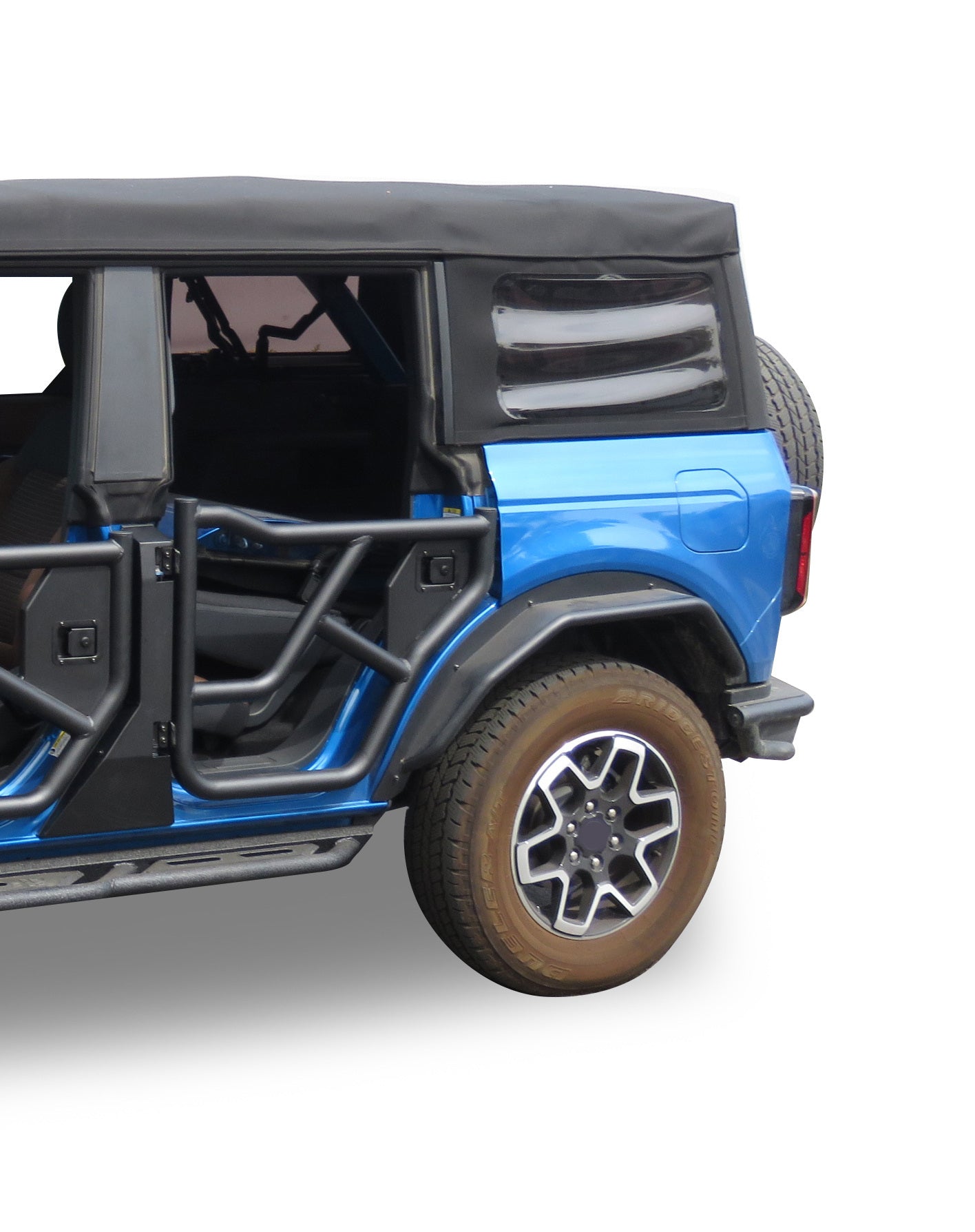 2021-2026 Ford Bronco Tubular Rear Doors Tubular | Black Horse Off Road - Image 8