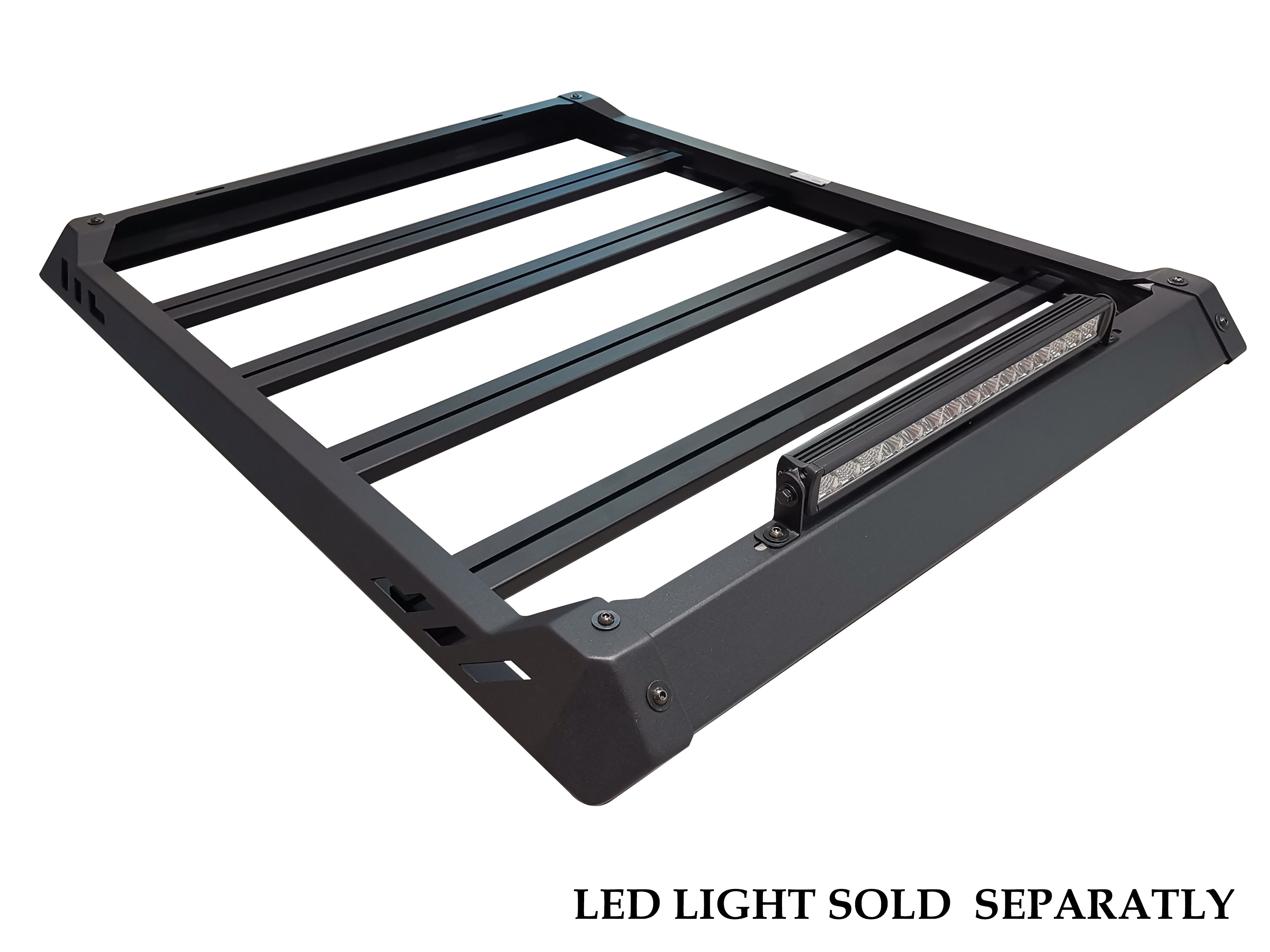 2013-2026 Chevrolet Silverado 1500 / Ford F-150 / Ram 1500 Traveler Roof Rack | Black Horse Off Road - Image 8
