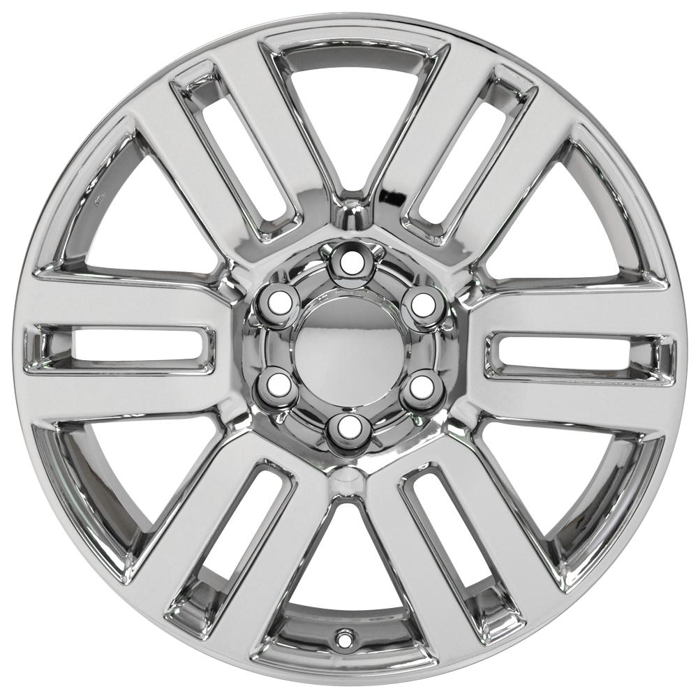 OE Wheels TY10 20x7 Chrome replica wheel