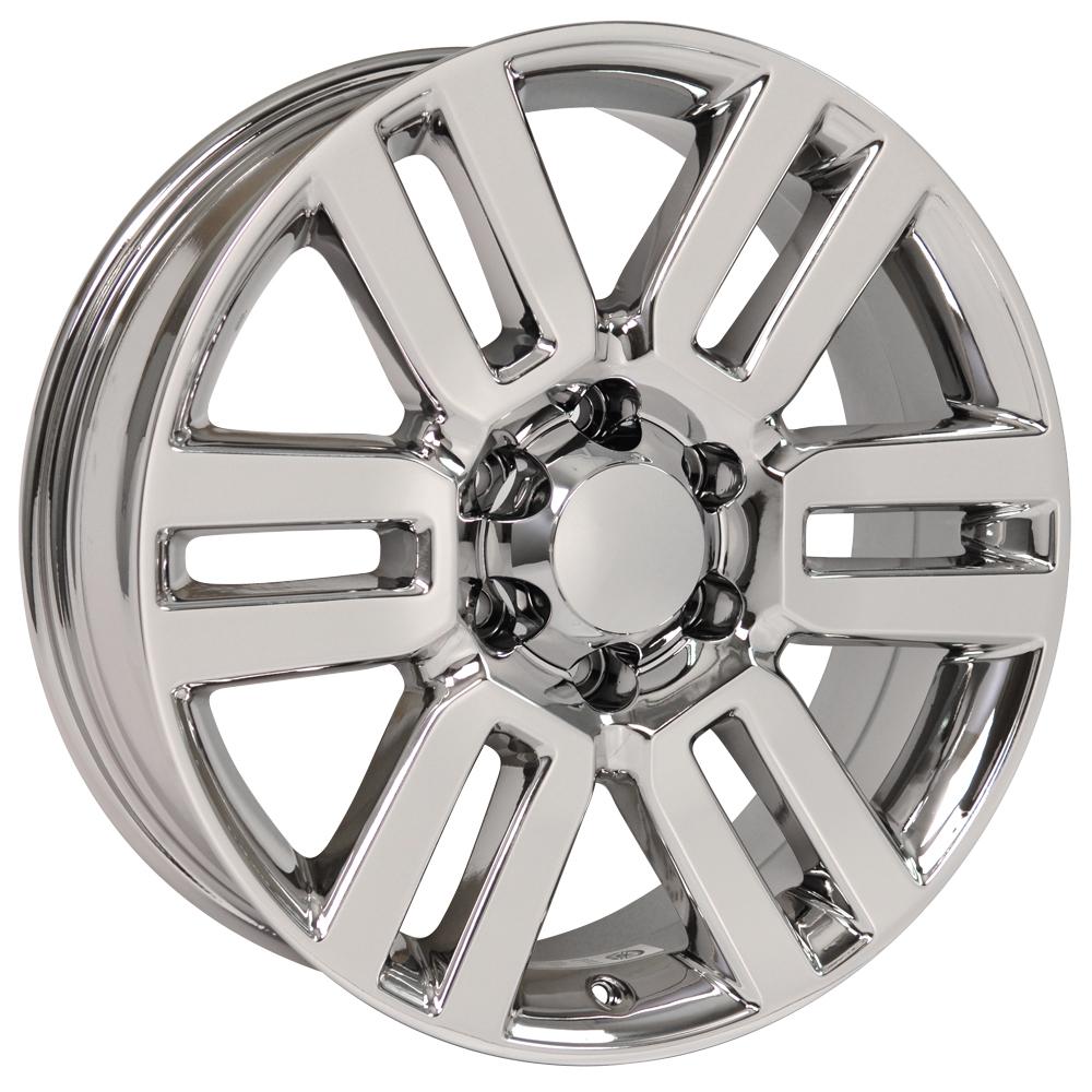 OE Wheels TY10 20x7 Chrome replica wheel