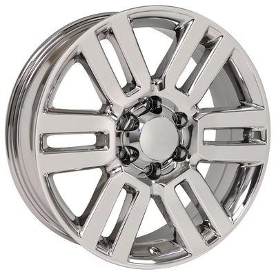 OE Wheels TY10 20x7 Chrome replica wheel