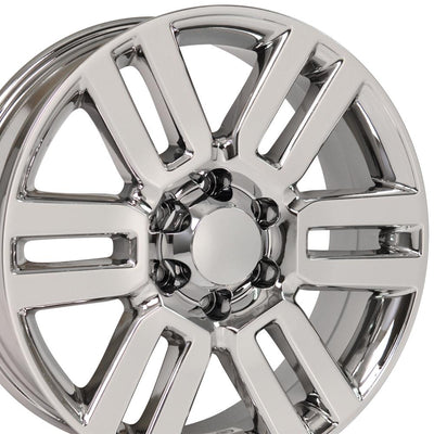 OE Wheels TY10 20x7 Chrome replica wheel