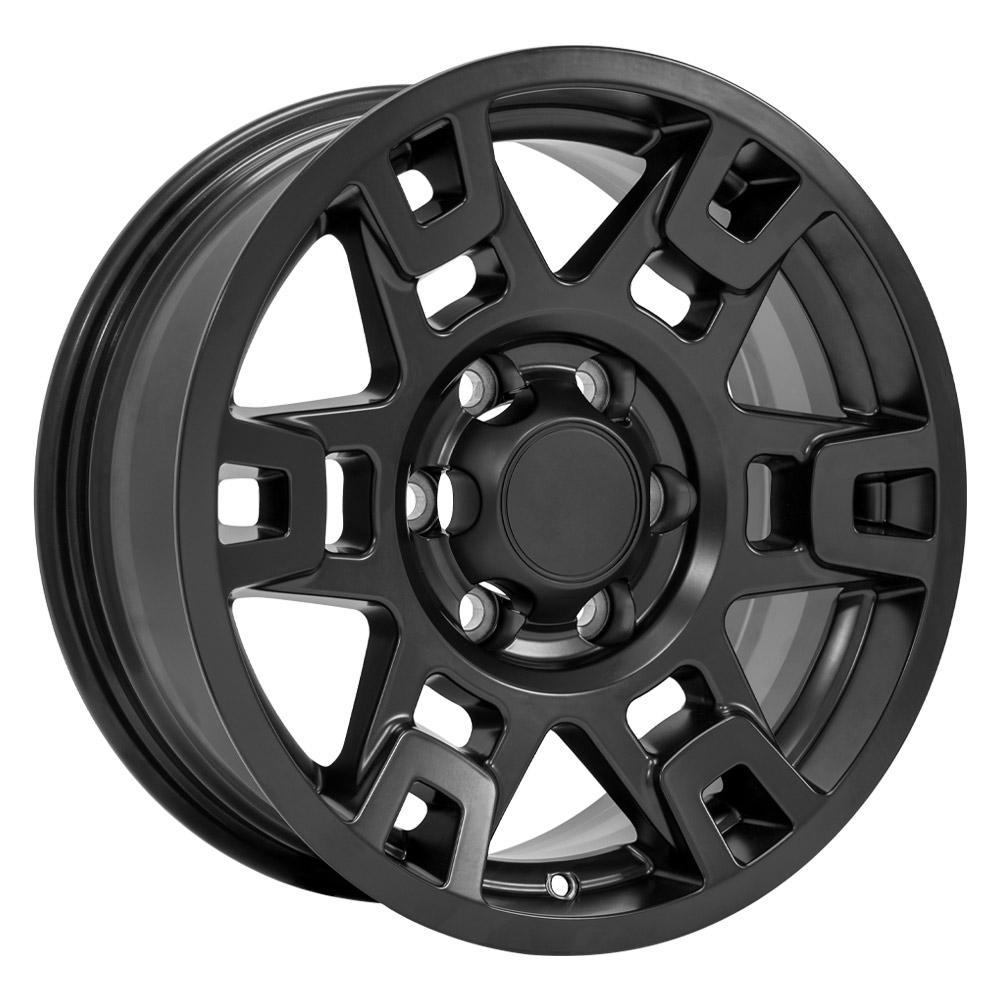 OE Wheels TY16B 17x7 Matte Black replica wheel
