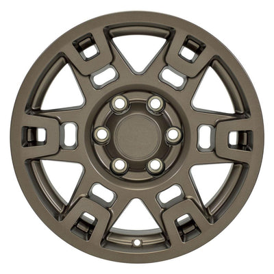 OE Wheels TY16B 17x7 Satin Bronze replica wheel