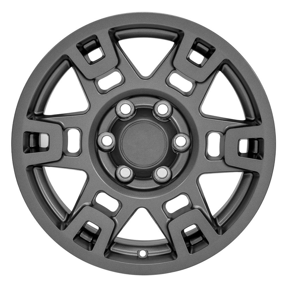 OE Wheels TY16B 17x7 Satin Graphite replica wheel