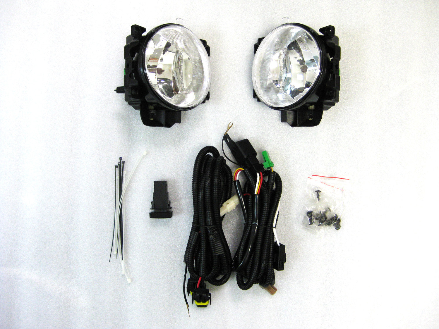 2016-2017 Toyota Rav4 Oem Replica Fog Light Clear includes Wires and Switch | Black Horse Off Road - Image 1