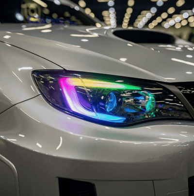 Universal Flexible Multicolor DRL Tube Strips | RGBW & Flow Series