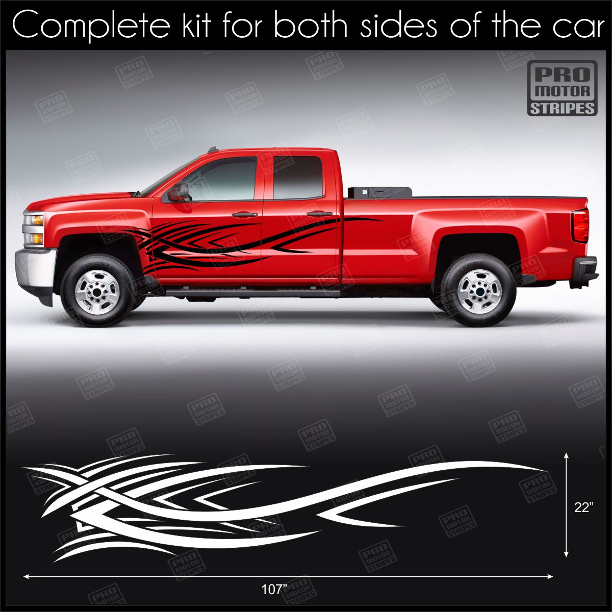 Universal Tribal Accent Side Stripes For Truck or SUV