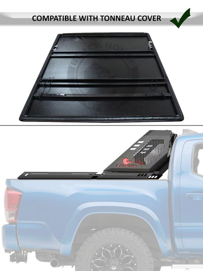 Vigor Roll Bar Kit Modular W/40" LED Light Bar | Black Horse Off Road - Image 4