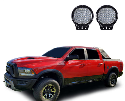 Vigor Roll Bar Kit Modular W/ Set of 9" Black Round LED Light | Black Horse Off Road - Image 8