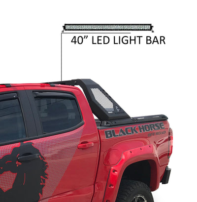2015-2026 Canyon Vigor Roll Bar Kit Modular W/40" LED Light Bar | Black Horse Off Road - Image 6