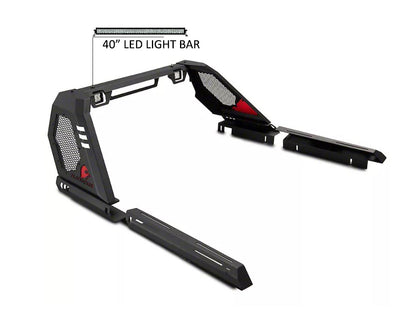 2015-2026 Canyon Vigor Roll Bar Kit Modular W/40" LED Light Bar | Black Horse Off Road - Image 9