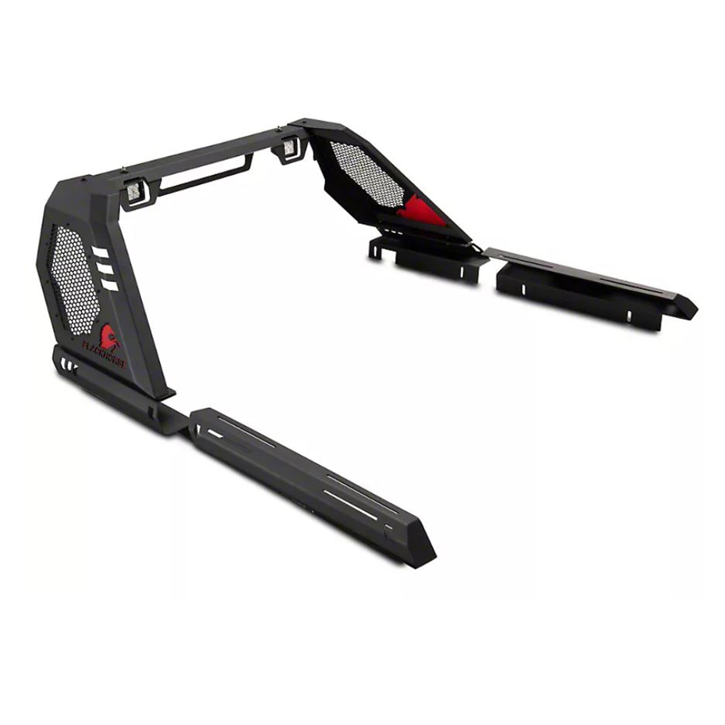 2005-2026 Toyota Tacoma Vigor Roll Bar Modular 2nd Box contains VI06 : 51lb, 34x12x7 | Black Horse Off Road - Image 1
