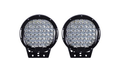 2022-2026 Nissan Frontier Vigor Roll Bar Kit Modular W/ Set of 9" Black Round LED Light | Black Horse Off Road - Image 8