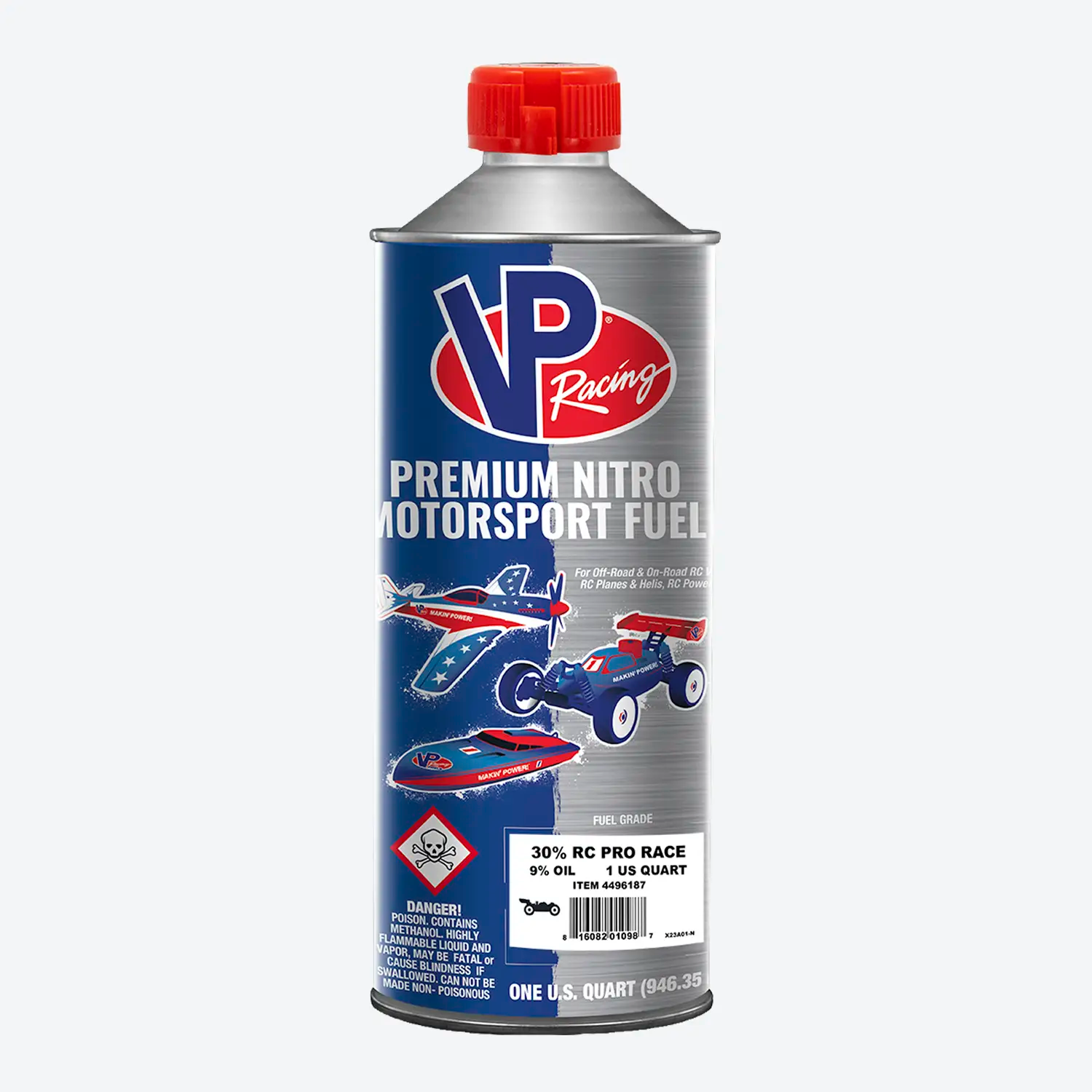 VP Racing 30% Nitro Fuel  RC Pro Race - 9% Oil