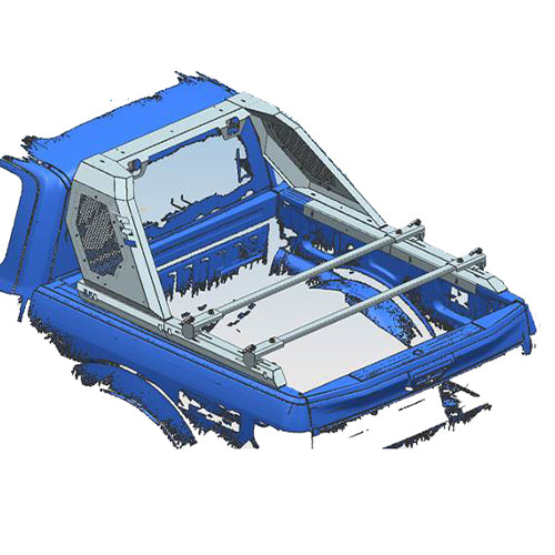 2019-2026 Ford Ranger Vigor Roll Bar W/ Cross Bar Modular | Black Horse Off Road - Image 4
