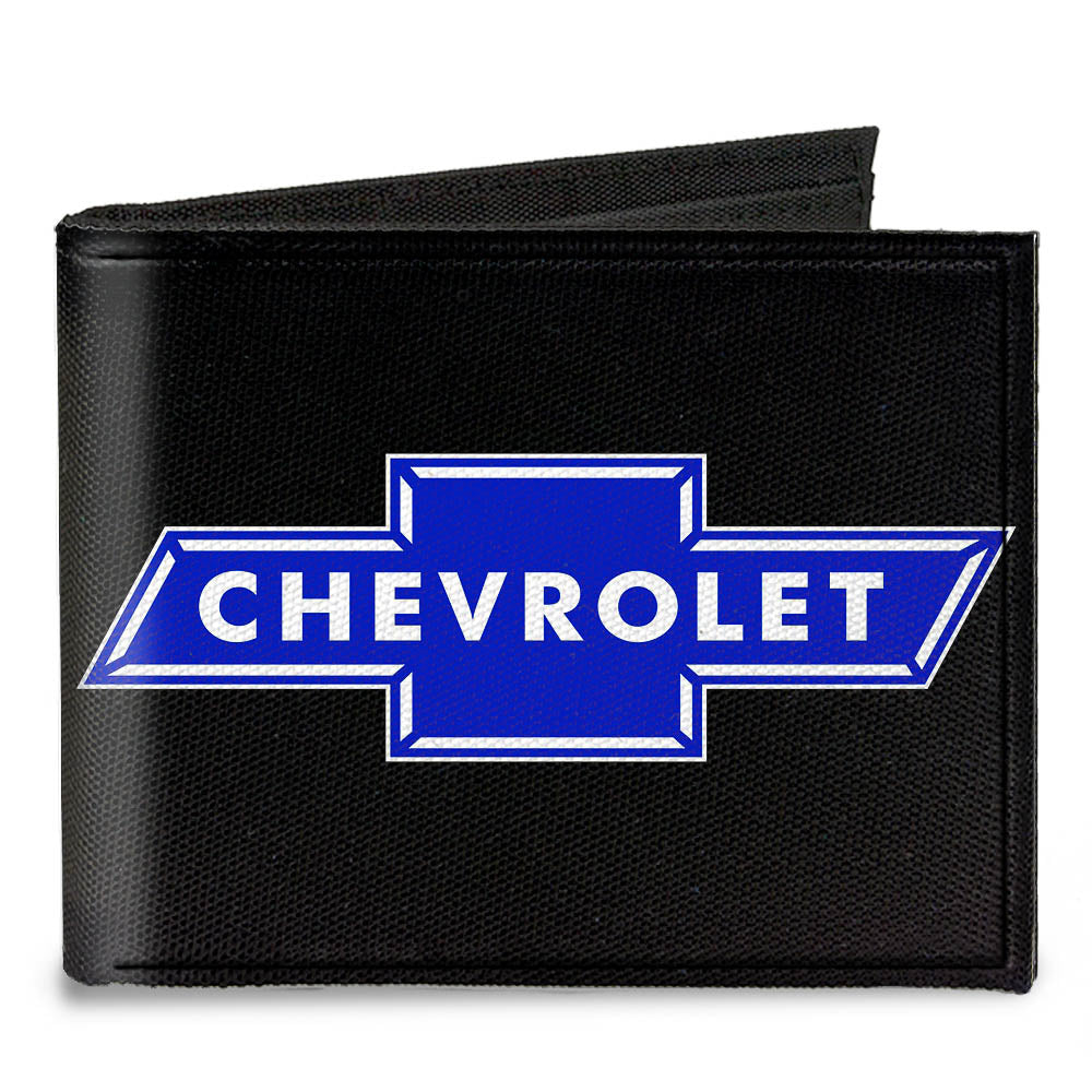 Canvas Bi-Fold Wallet - Chevy Bowtie Logo CENTERED | Truck Store Online ...