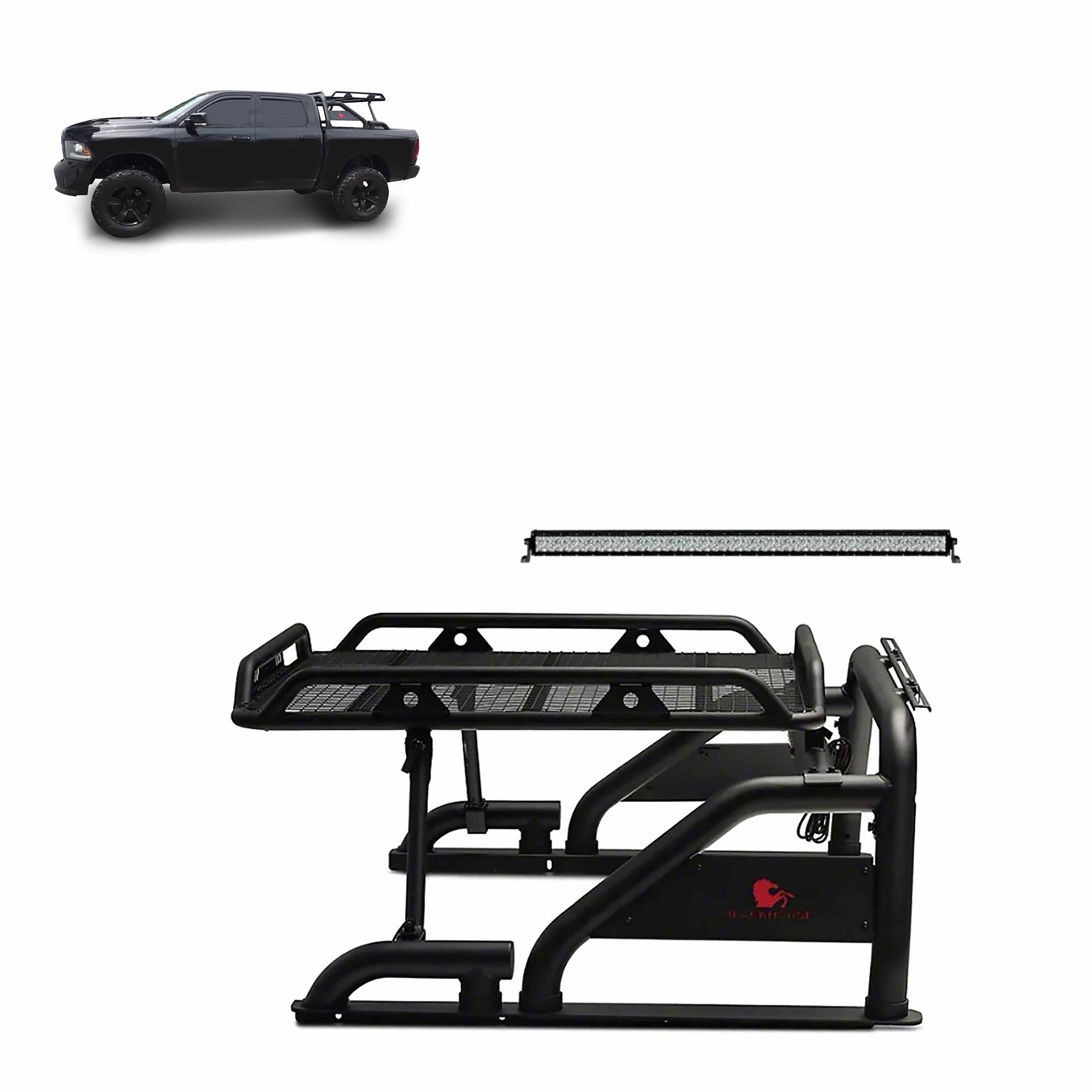 Warrior Roll Bar Kit Modular | Black Horse Off Road - Image 1