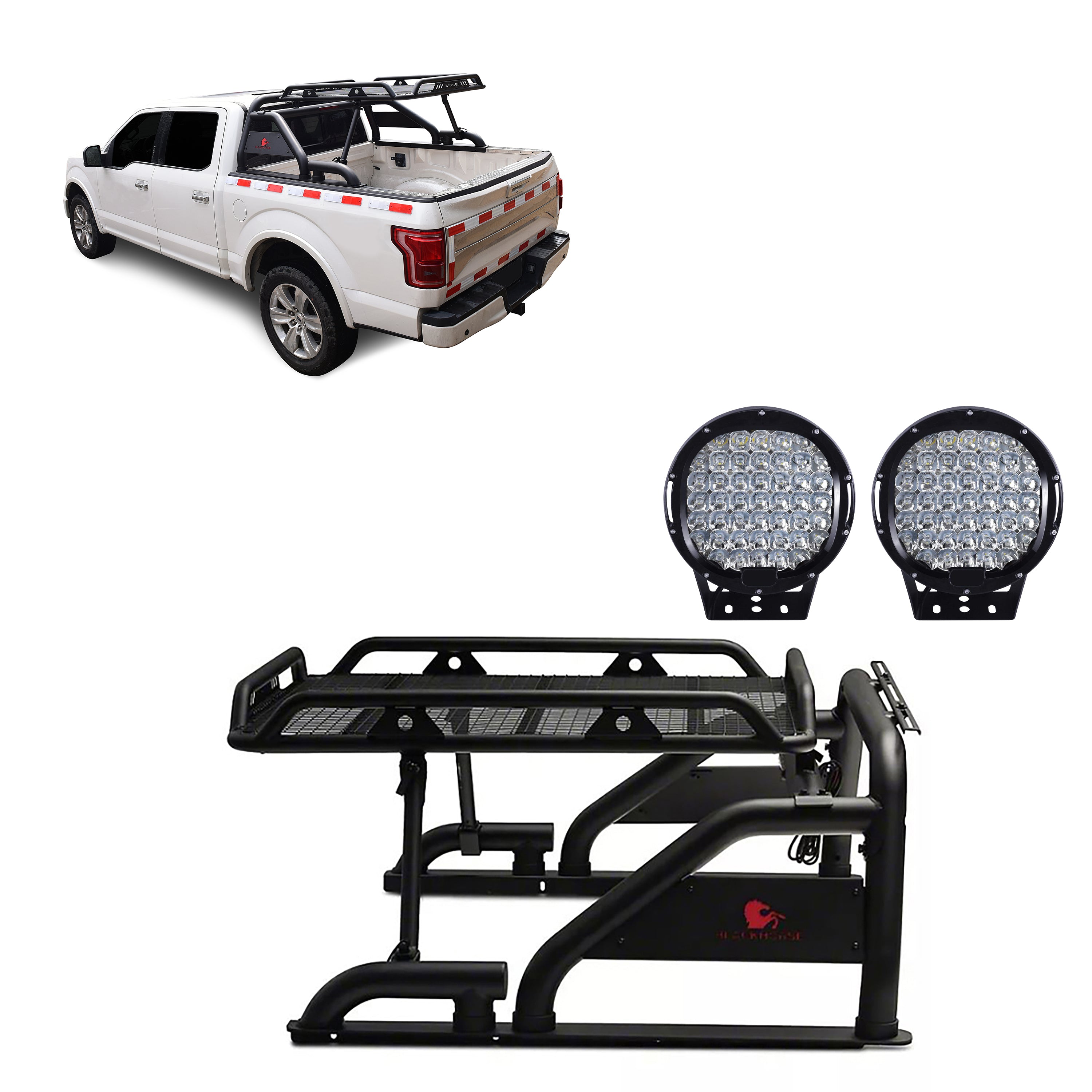 Warrior Roll Bar Kit | Black Horse Off Road - Image 1