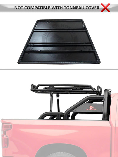 2020-2026 Jeep Gladiator Warrior Roll Bar | Black Horse Off Road - Image 8