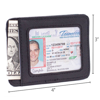 Ram Logo Weekend Wallet - Black White
