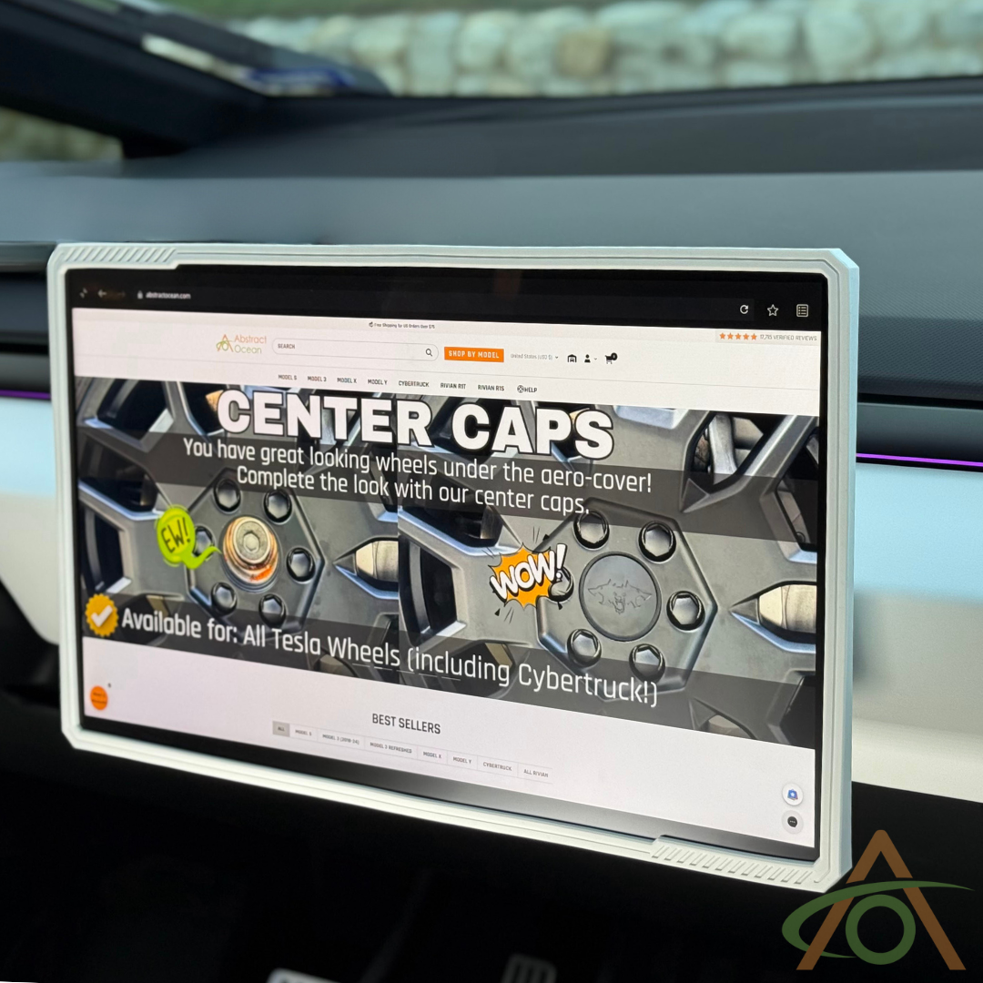 Silicone Screen Bumper for Cybertruck