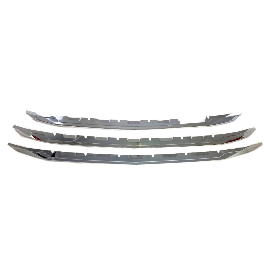 2016-2018 Chevrolet Silverado 1500 Z71/High Country 3 PCS Chrome Tape-on Patented Grille Overlay