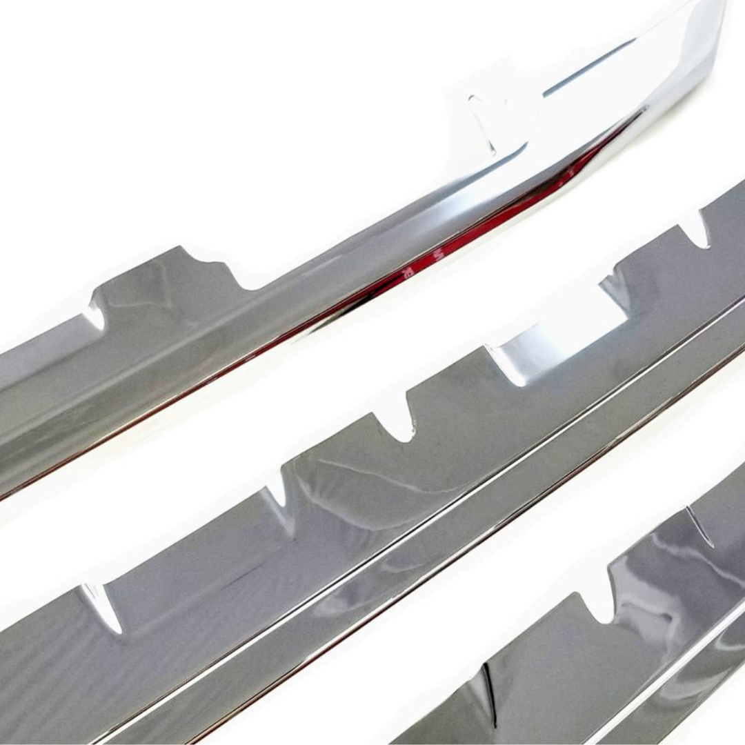 2016-2018 Chevrolet Silverado 1500 Z71/High Country 3 PCS Chrome Tape-on Patented Grille Overlay