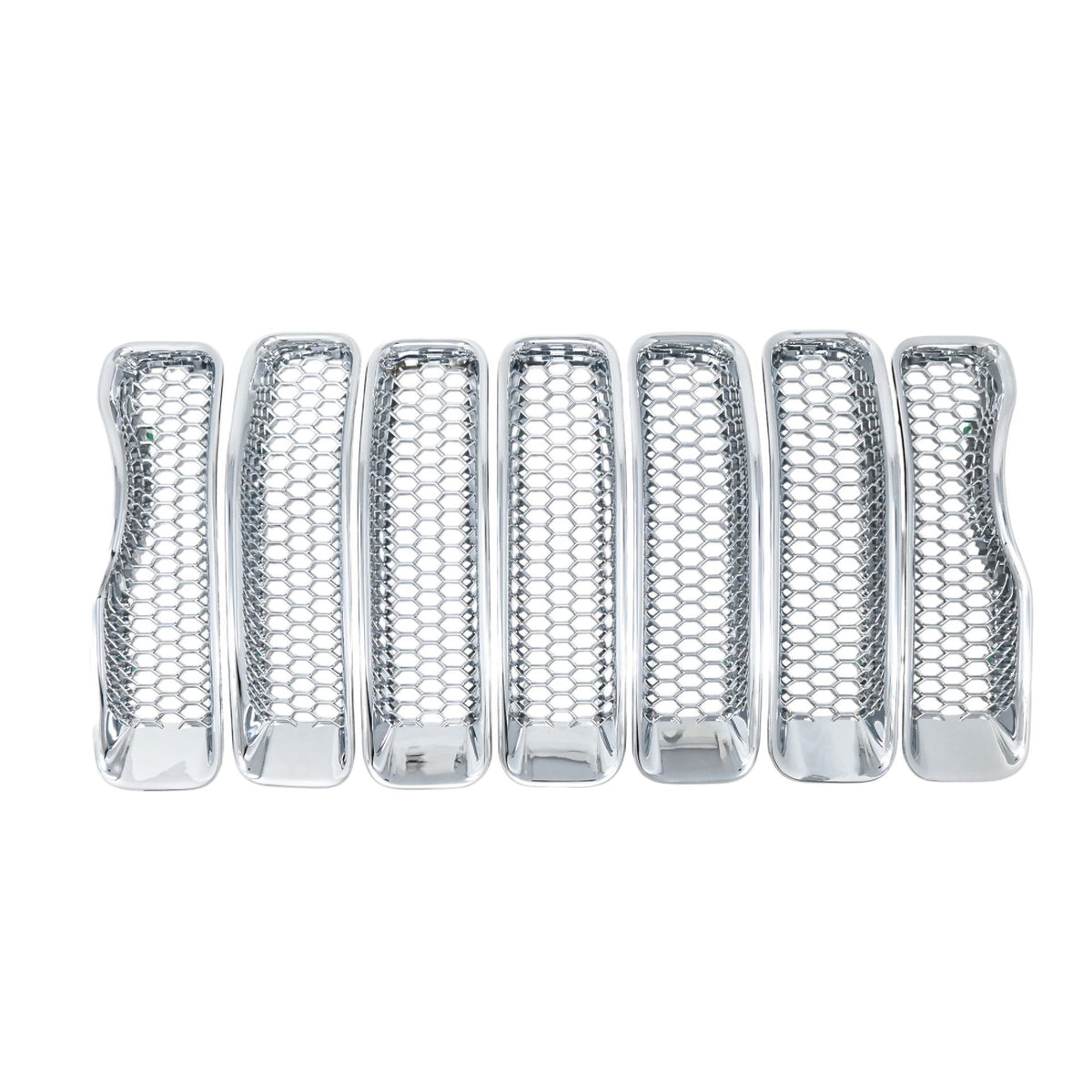Trim Illusion ABS522 chrome grille overlay for 2018-2023 Jeep Wrangler - image 11