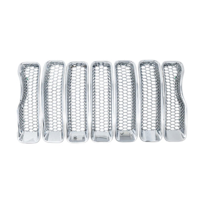 Trim Illusion ABS522 chrome grille overlay for 2018-2023 Jeep Wrangler - image 11