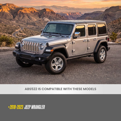 Trim Illusion ABS522 chrome grille overlay for 2018-2023 Jeep Wrangler - image 6